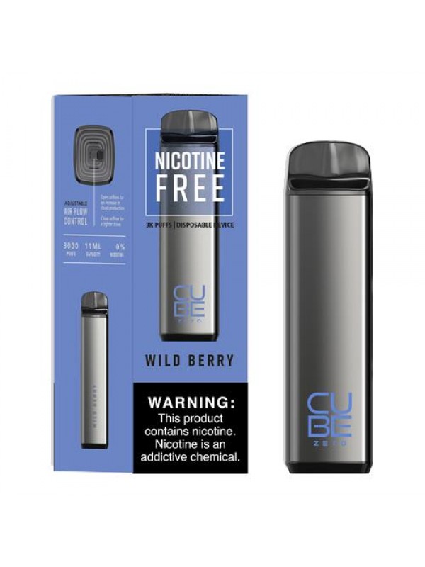 Cube Zero 0mg Disposable Vape