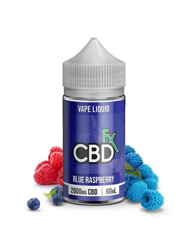 CBDfx Vape Series Blue Raspberry 60ml Vape Juice