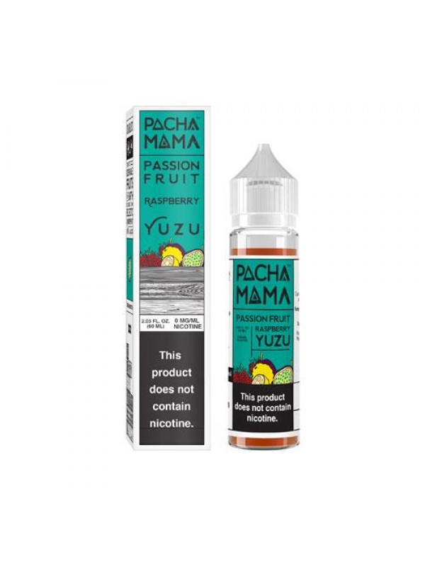 Pachamama Passion Fruit Raspberry Yuzu 60ml Vape Juice