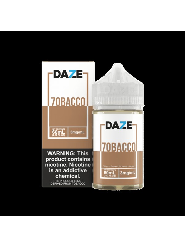 7 Daze Tobacco 60ml Vape Juice