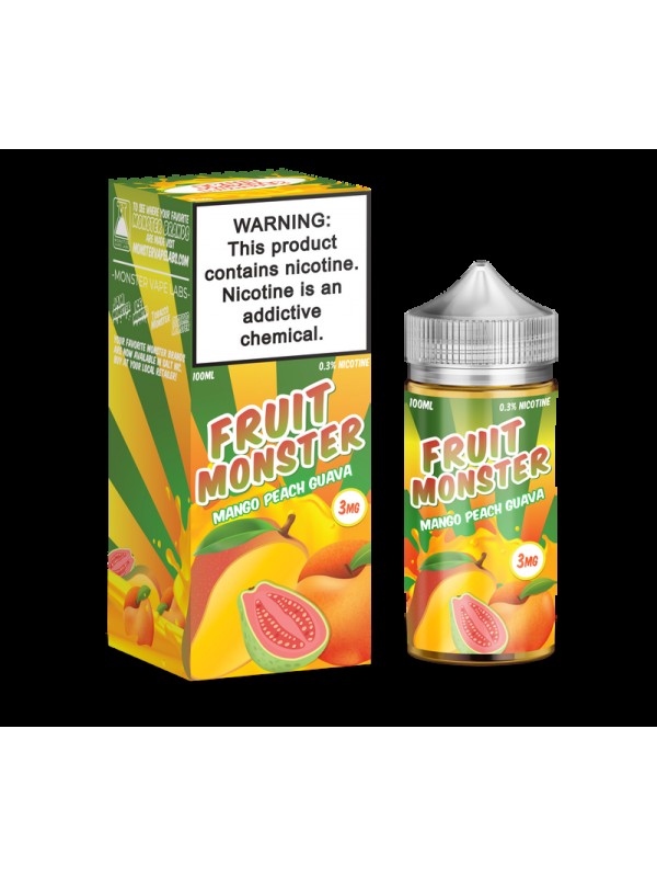 Fruit Monster Mango Peach Guava 100ml Vape Juice