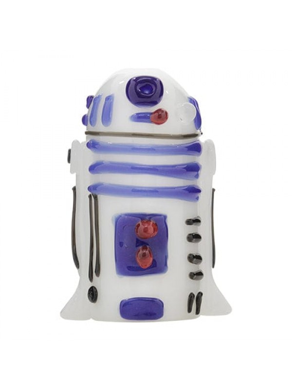Handmade R2D2 Glass Hand Pipe