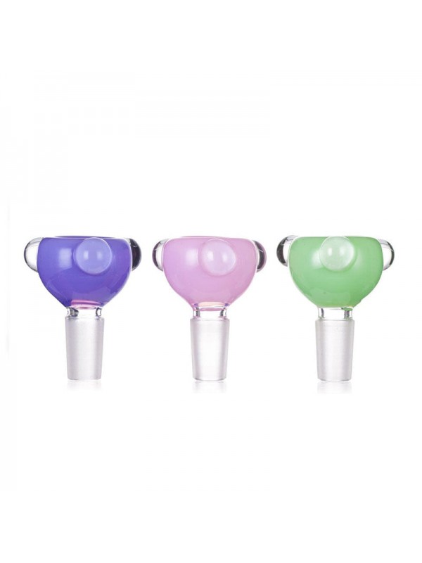 14mm Colored Glass Bowl Piece
