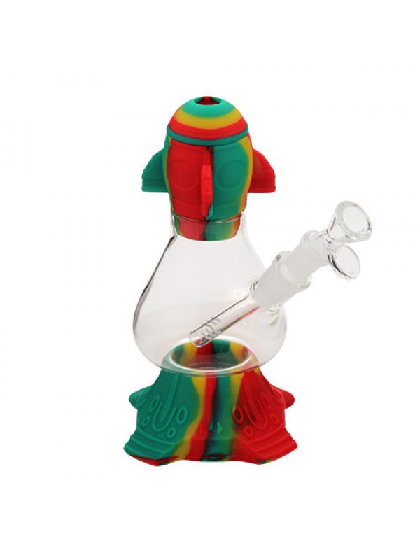 Rocket Silicone Beaker Bong
