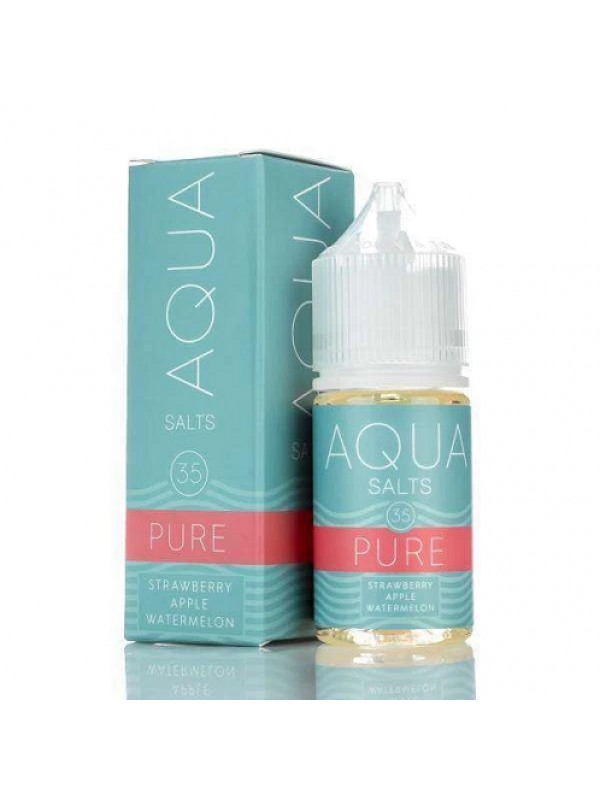 Aqua Synthetic Nicotine Pure 30ml Nic Salt Vape Juice
