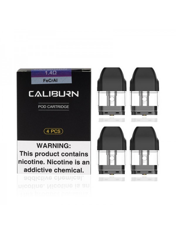 Uwell Caliburn Replacement Pod Cartridges (Pack of 4)
