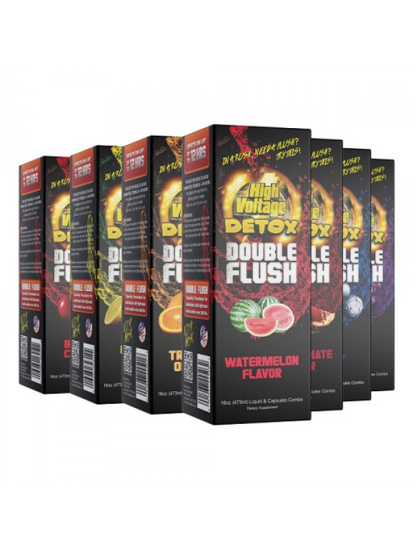 High Voltage 16oz Detox Drink & Capsules