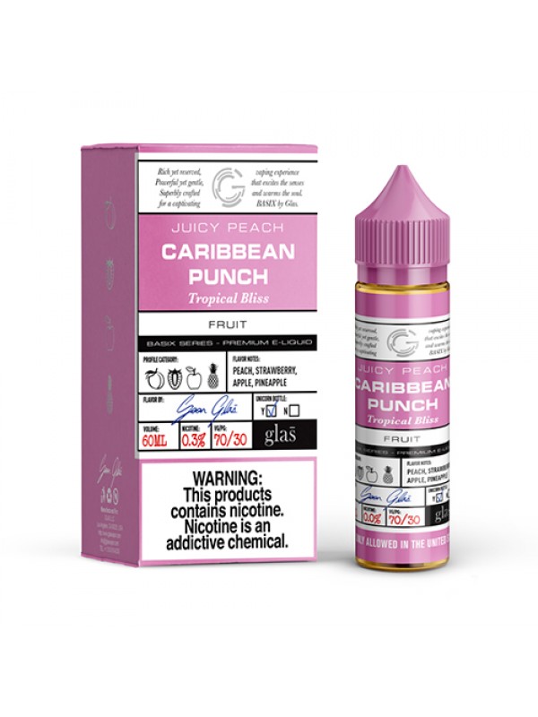 GLAS Basix Series Vape Juice Caribbean Punch 60ml