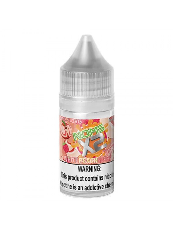 Noms X2 White Peach Raspberry 30ml Nic Salt Vape J...