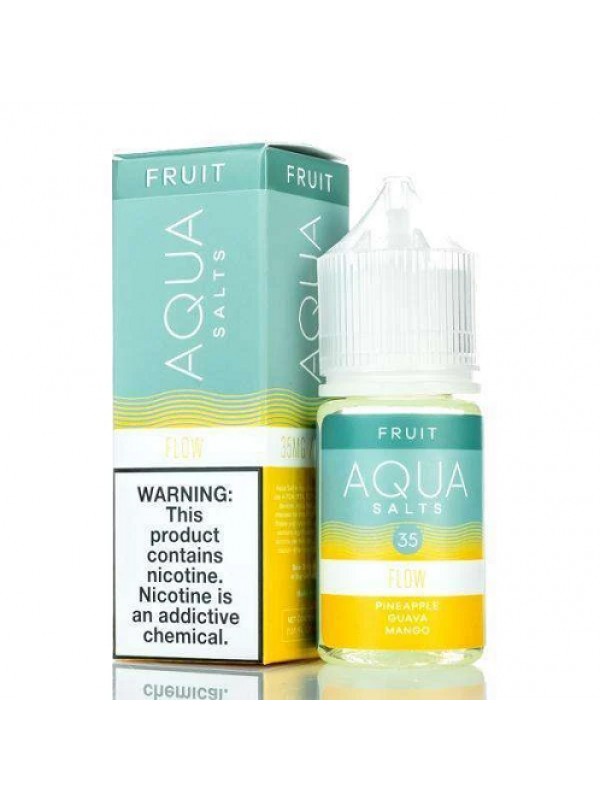 Aqua Synthetic Nicotine Flow 30ml Nic Salt Vape Juice
