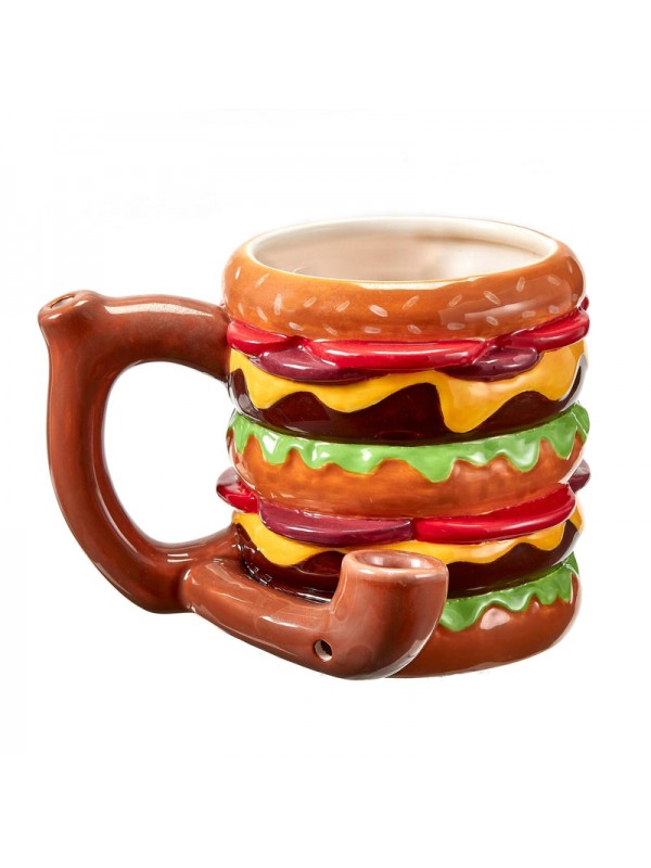 Novelty Wake n Bake Coffee Mug Pipe