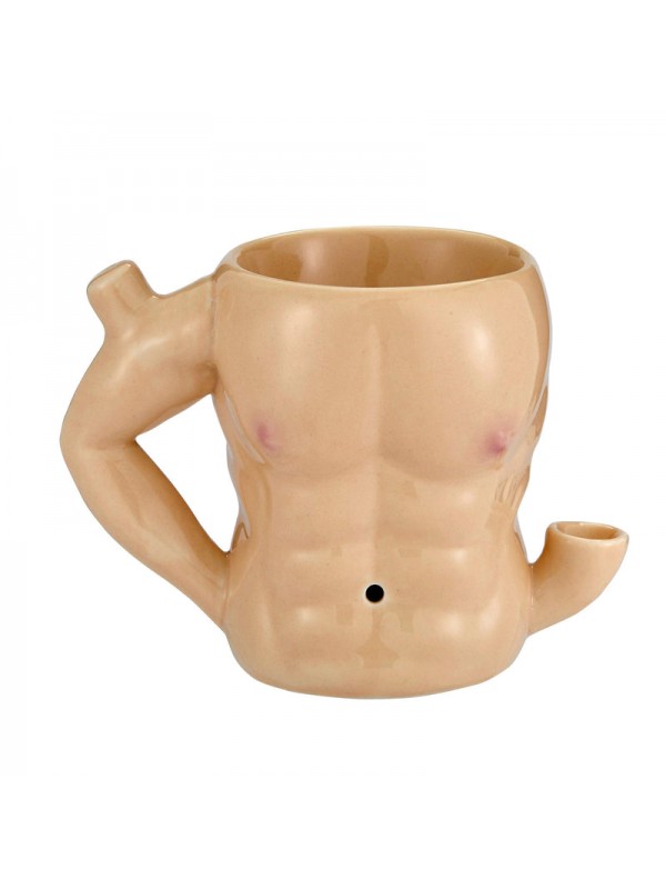 Novelty Wake n Bake Coffee Mug Pipe