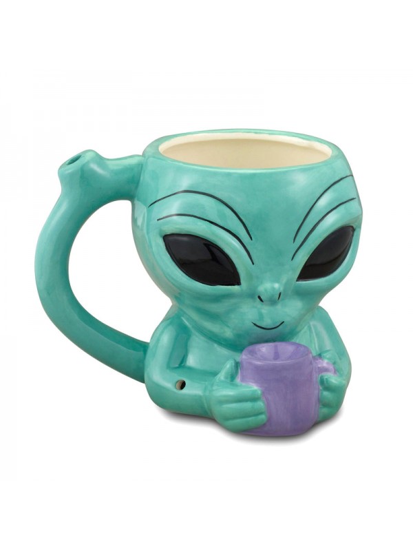 Novelty Wake n Bake Coffee Mug Pipe