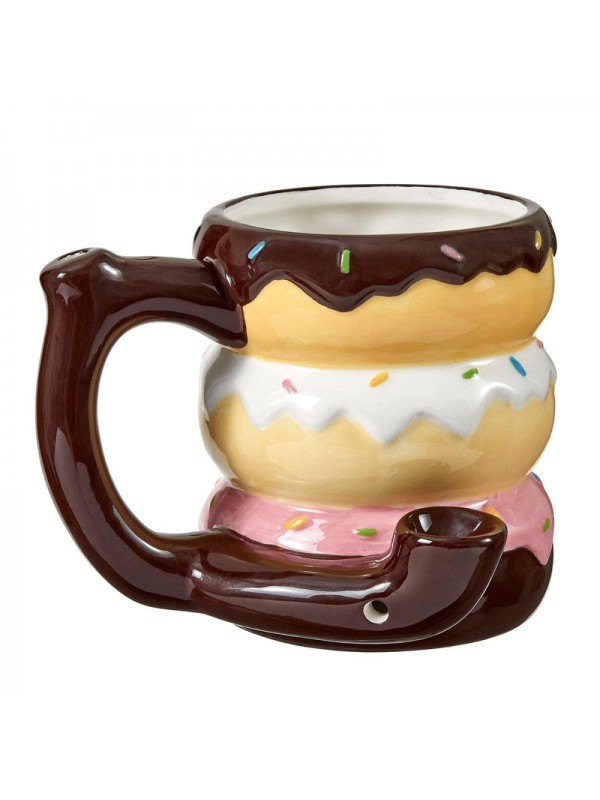 Novelty Wake n Bake Coffee Mug Pipe