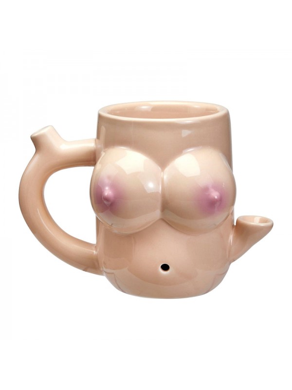 Novelty Wake n Bake Coffee Mug Pipe