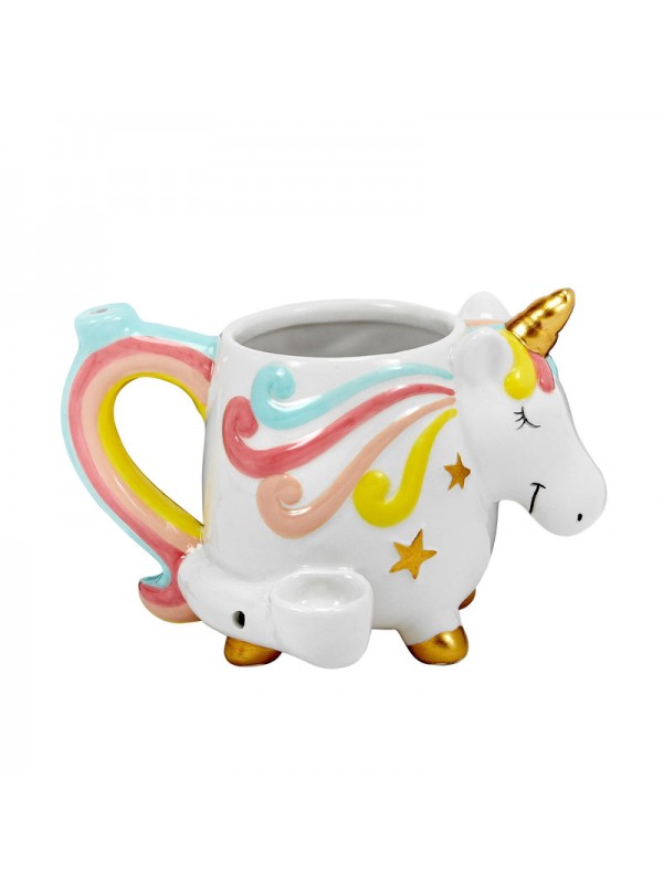 Novelty Wake n Bake Coffee Mug Pipe