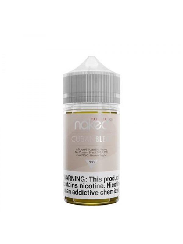 Naked 100 Tobacco Cuban Blend 60ml Vape Juice