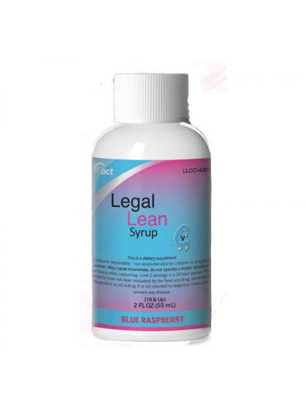 Legal Lean 2oz Syrup Bottle