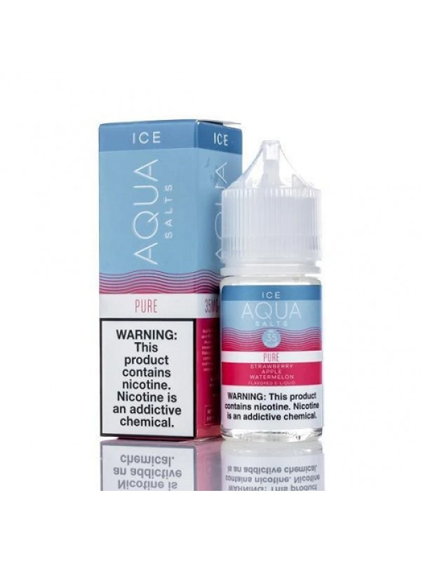 Aqua Synthetic Nicotine Pure Menthol 30ml Nic Salt...