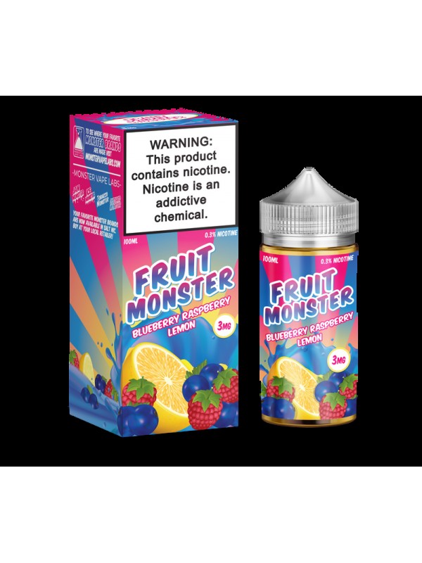 Fruit Monster Blueberry Raspberry Lemon 100ml Vape Juice