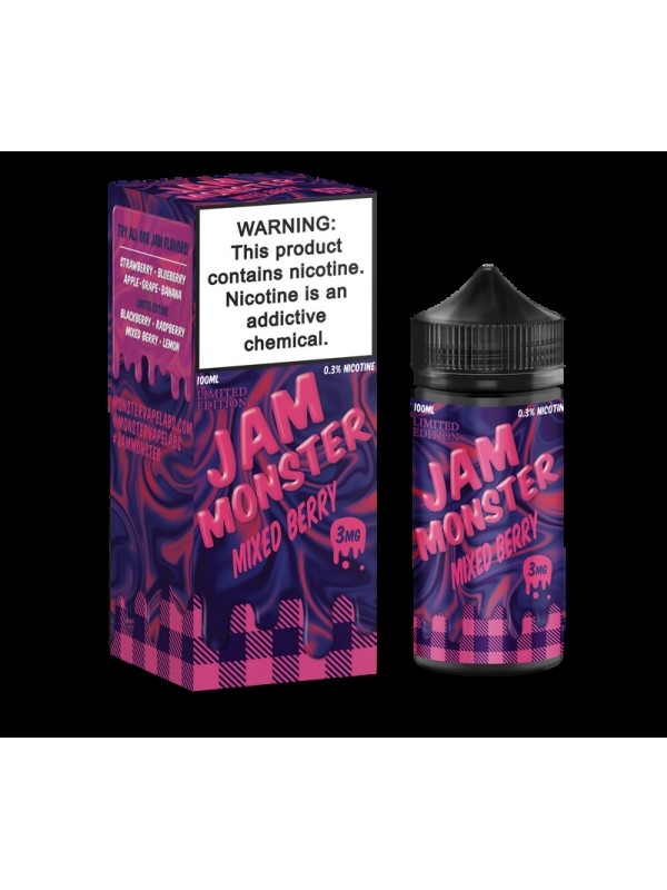 Jam Monster Mixed Berry 100ml Vape Juice