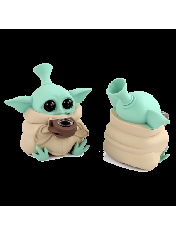 Baby Yoda Silicone Pipe