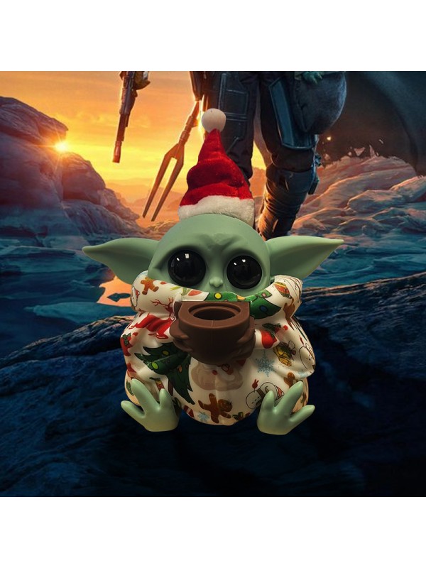 Baby Yoda Silicone Pipe