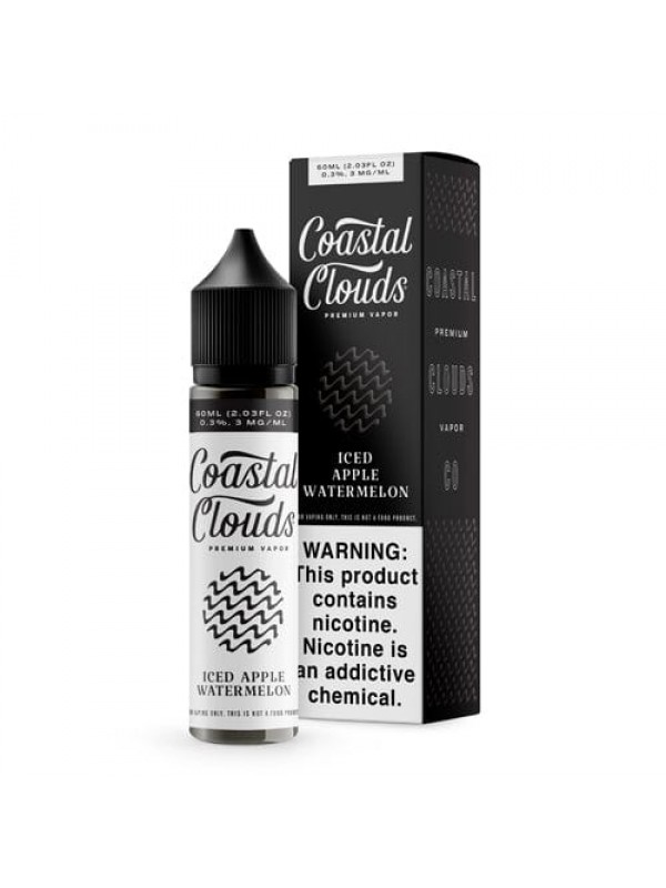 Coastal Clouds Iced Apple Watermelon 60ml Vape Jui...