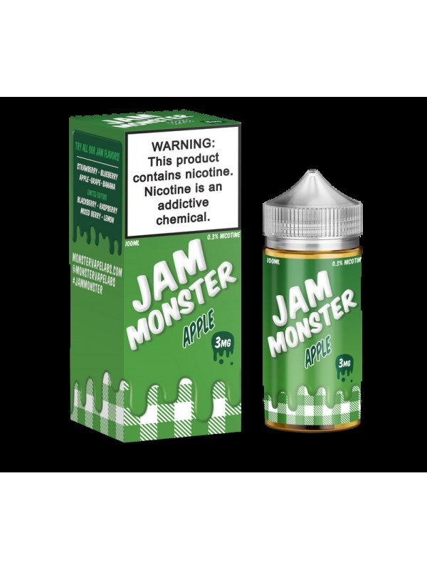 Jam Monster APPLE Vape Juice 100ml