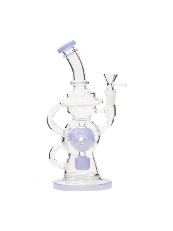 Glass Exosphere Recycler Dab Rig