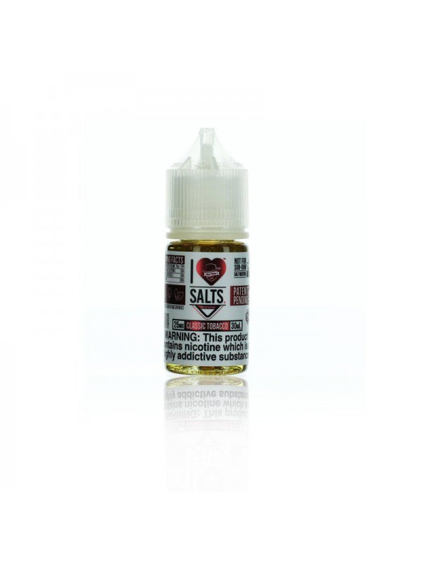 Mad Hatter I Love Salts Classic Tobacco 30ml Vape ...