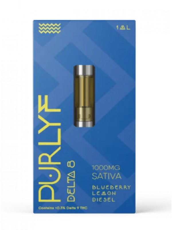 PURLYF 1g Delta 8 Cartridge
