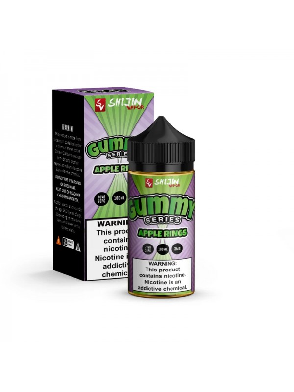 Shijin Gummy Series Apple Rings 100ml Vape Juice