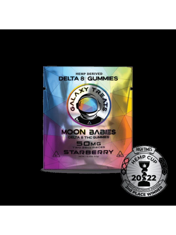 Galaxy Treats Moon Babies 50mg Delta 8 Gummies (2x...
