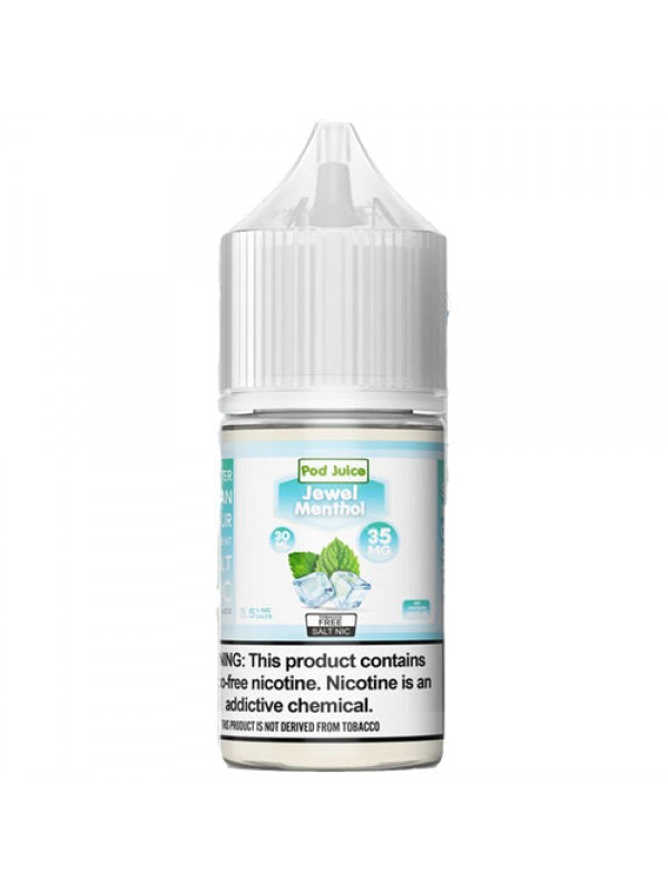 Pod Juice Jewel Menthol TF 30ml Nic Salt Vape Juic...
