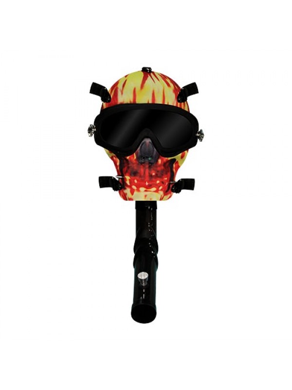 Skull Gas Mask Bong