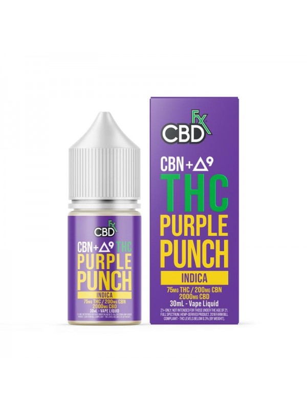 CBDfx Delta 9 + CBD Juice