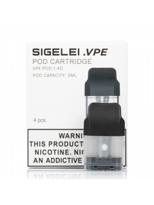 Sigelei VPE Replacement Pods (Pack of 4)
