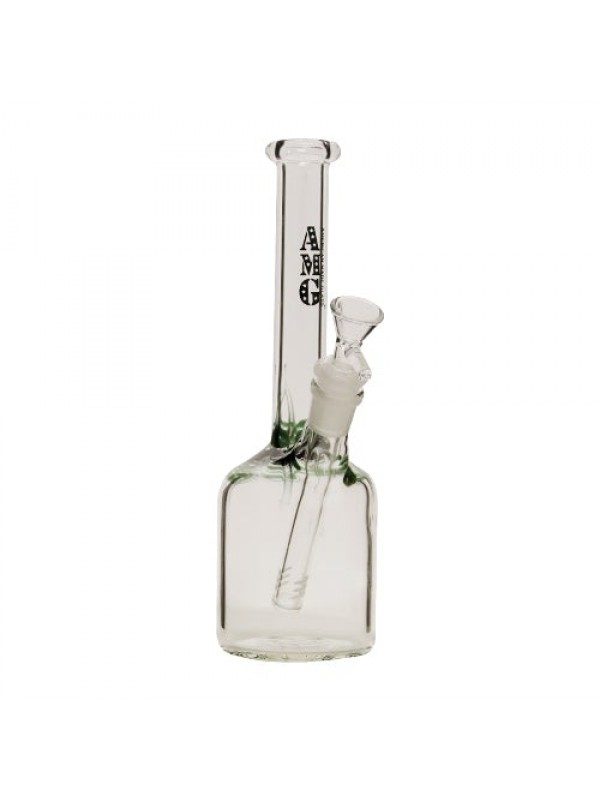 AMG 9" Cylinder Base Glass Bong