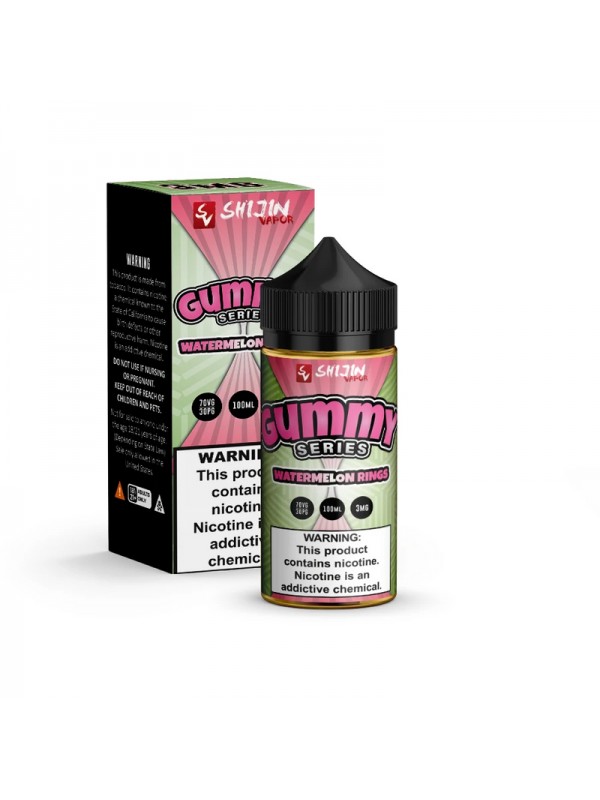 Shijin Gummy Series Watermelon Rings 100ml Vape Juice