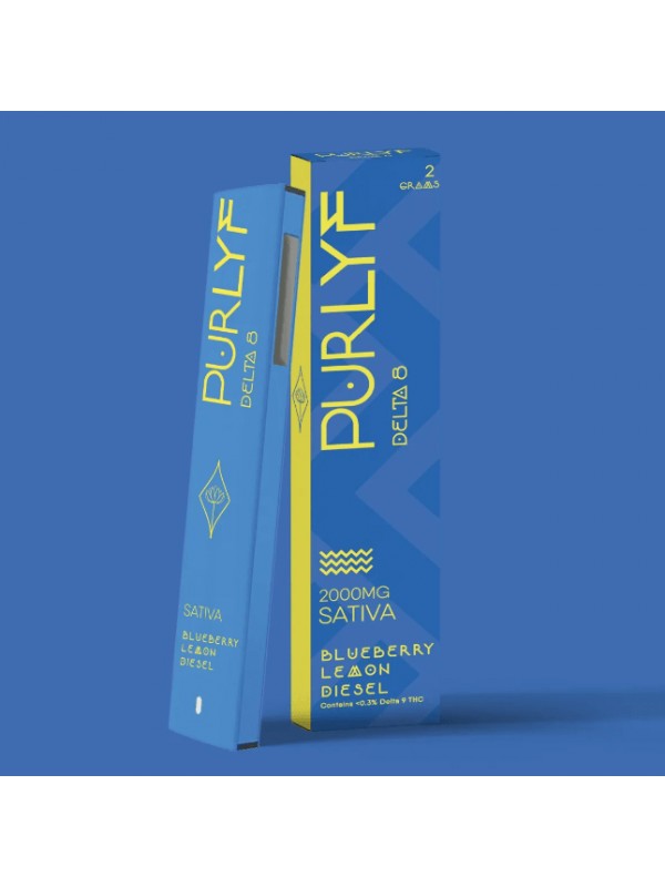 PURLYF 2g Delta 8 Disposable Vape (2000mg)