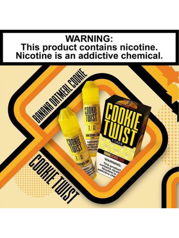 Cookie Twist Banana Oatmeal Cookie 2x60ml Vape Jui...