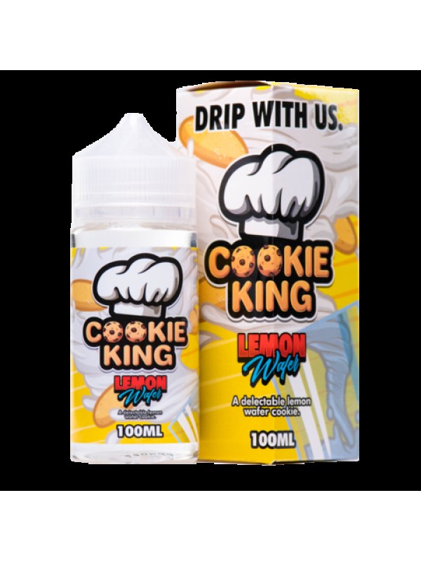 Cookie King Vape Juice Lemon Wafer 100ml