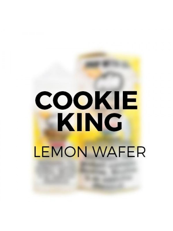 Cookie King Vape Juice Lemon Wafer 100ml