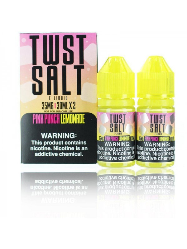 TWST Salts Pink Punch Lemonade 2x30ml Salt Vape Ju...