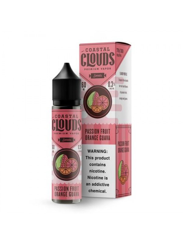 Coastal Clouds Sweets Passion Fruit Orange Guava 6...