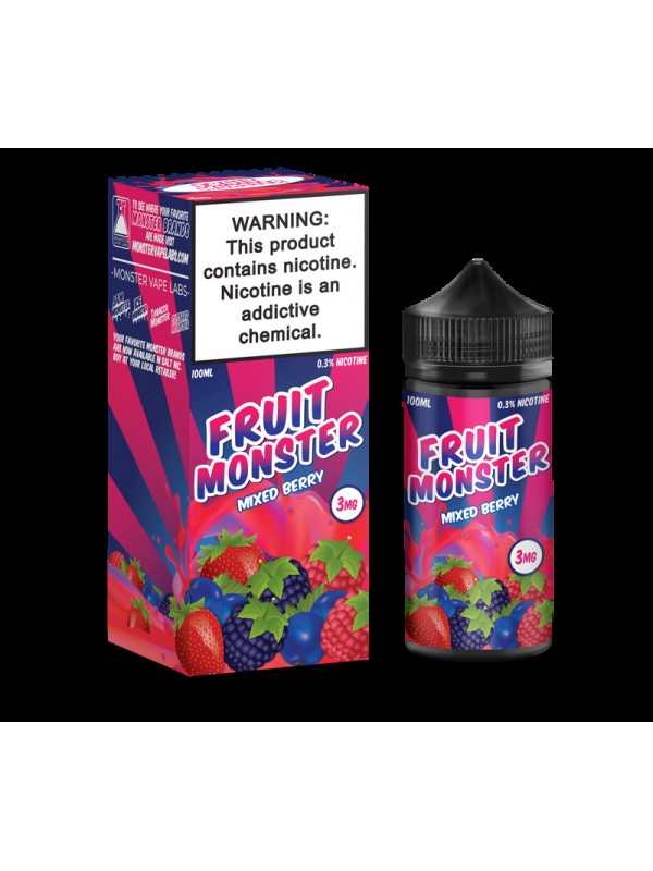 Fruit Monster Mixed Berry 100ml Vape Juice