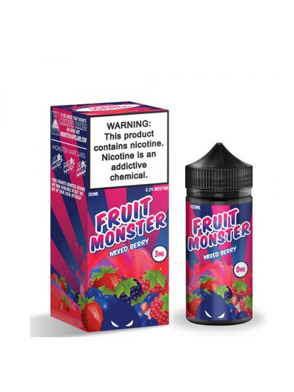 Fruit Monster Mixed Berry 100ml Vape Juice