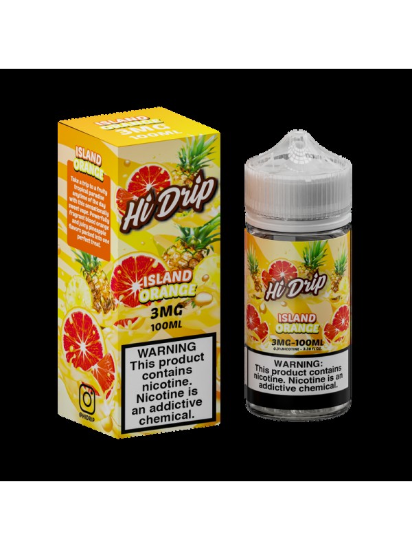 Hi-Drip Blood Orange Pineapple 100ml Vape Juice