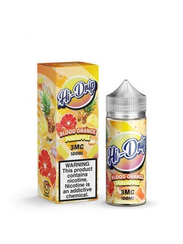 Hi-Drip Blood Orange Pineapple 100ml Vape Juice